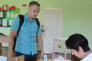 Дмитрий  Койпиш  из                  а/г. Дмитриевка впервые  принимает участие в  избирательной  кампании.