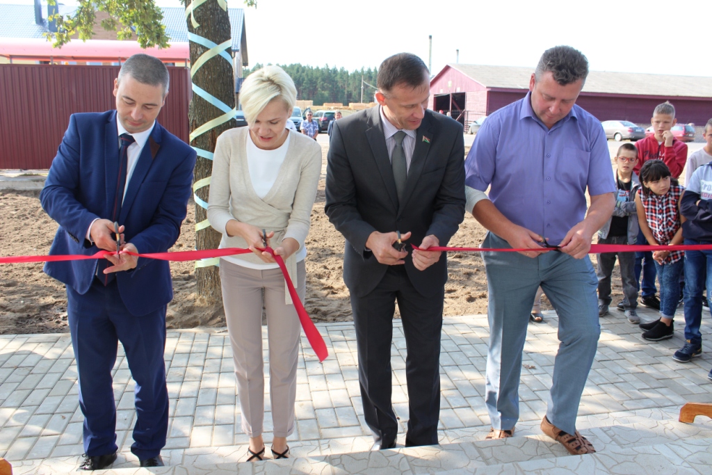 Сегодня  в Кличеве состоялось торжественное открытие социального пункта проката спортивного инвентаря