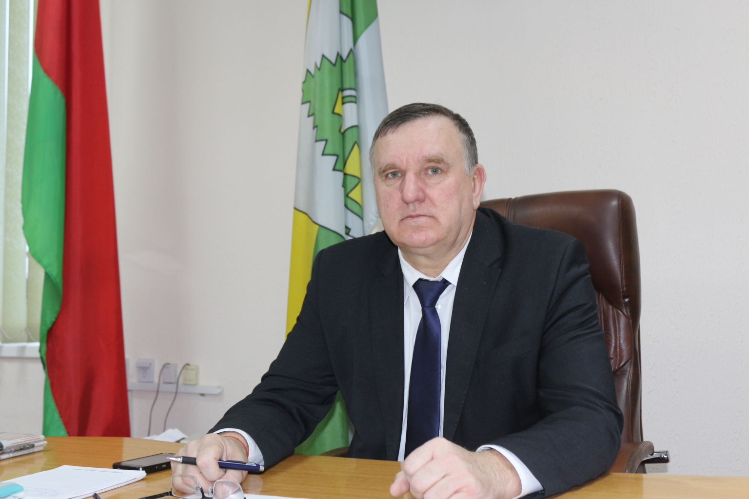 Новогоднее поздравление председателя Кличевского райисполкома Виктора Ребковца