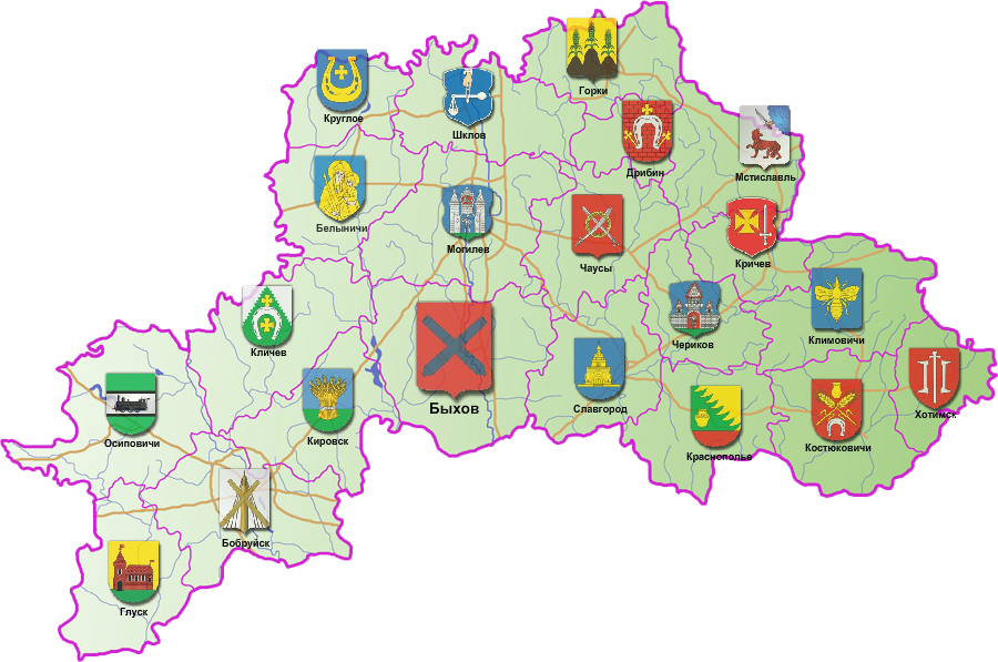 Туристическую карту Могилевщины создали сотрудники областной библиотеки имени В.И. Ленина