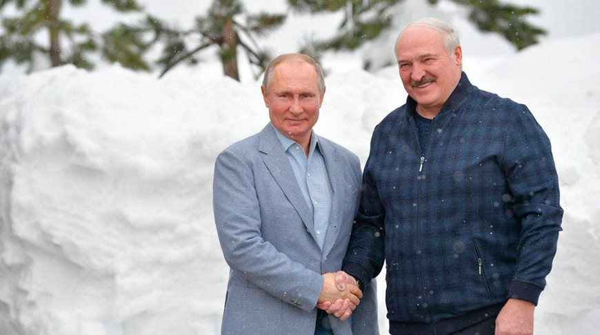 Встреча Александра Лукашенко и Владимира Путина проходит в Сочи