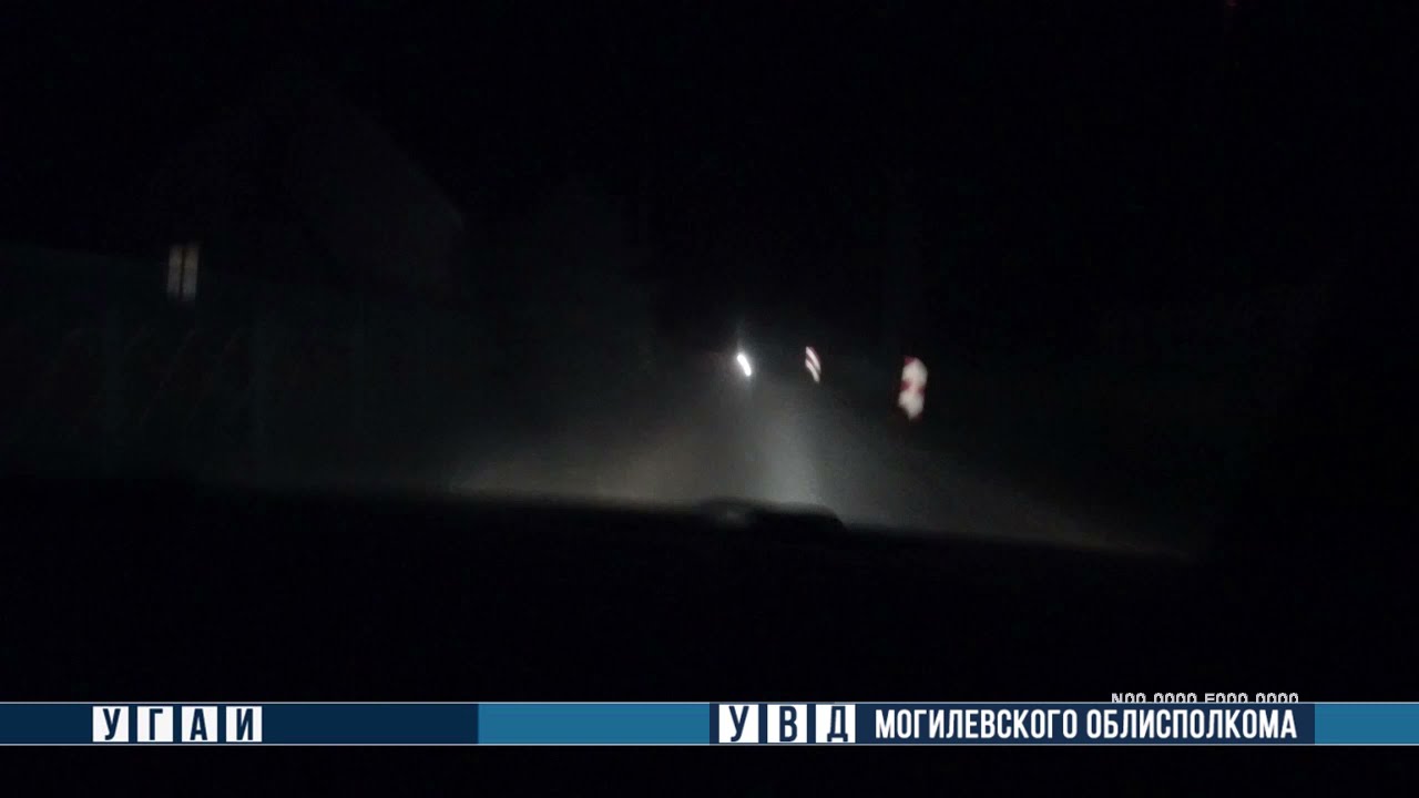 В Кличевском районе нетрезвый водитель пытался скрыться от ГАИ. Видео