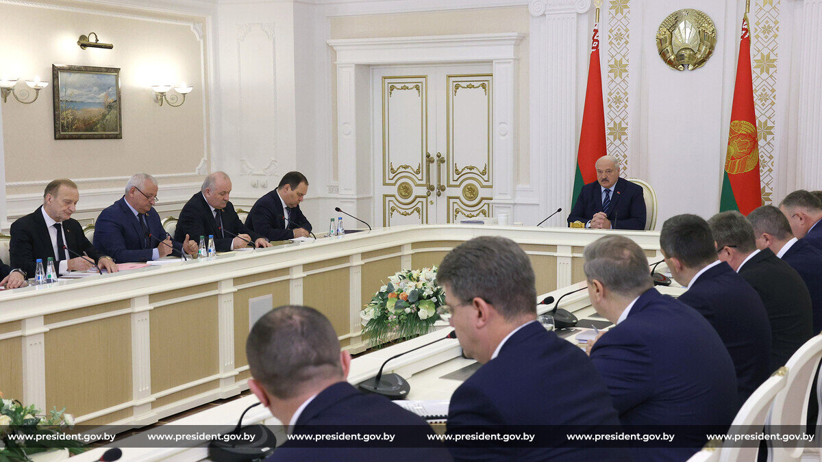 Совещание правительства рб сегодня